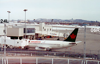 Air Canada - Canadian C-GQBH fin CP734