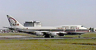 Boeing 747-400 (Royal Air Maroc)