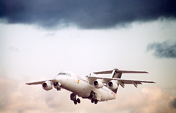 BAe 146-200 airNova C-GNRV fin 204