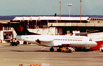 Fokker F.28, Canadian Regional, C-FCRP