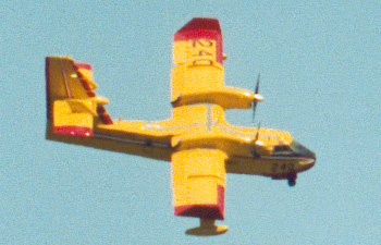 in flight CL-415