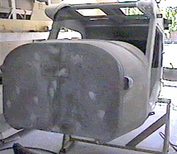 fuselage sablé