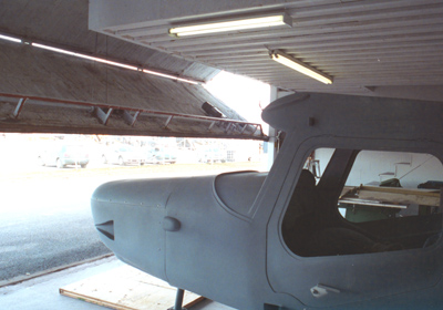 Hangar door