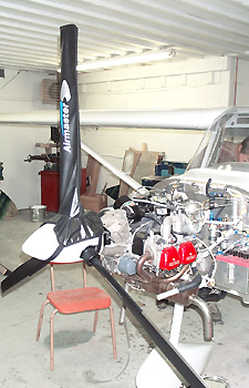 Hélice à pas variable