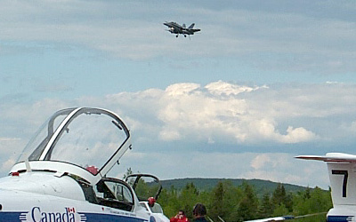 CF-18B "Hornet" & CT-114 "Tutor"