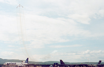 Snowbirds Quebec June 9th 2001