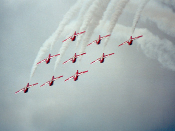 Snowbirds Mont-Laurier 20 mai 2001