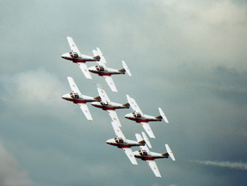 Snowbirds Mont-Laurier May 20th 2001