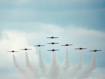 Snowbirds Mont-Laurier May 20th 2001