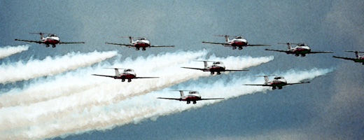 Snowbirds Mont-Laurier 20 mai 2001