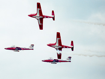 Snowbirds Mont-Laurier 20 mai 2001