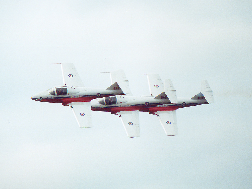 Snowbirds Mont-Laurier 20 mai 2001