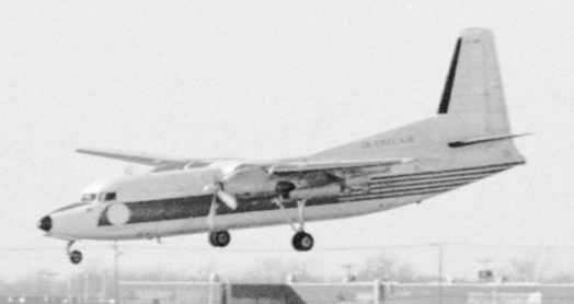 F-27 Quebecair 1972