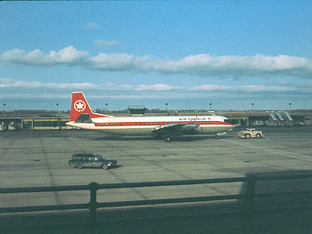 Vickers Vanguard dec 1965, Dorval