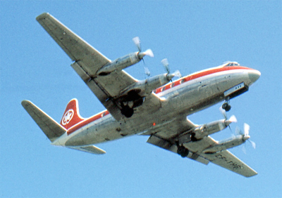 Vickers Viscount CF-THF May 1966