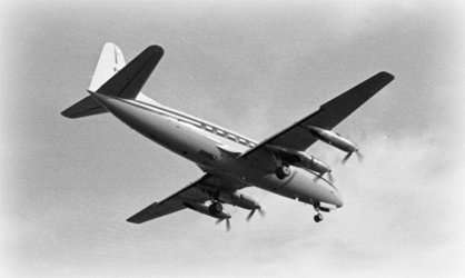 Vickers Viscount, CF-THA, Septembre 1971, Dorval