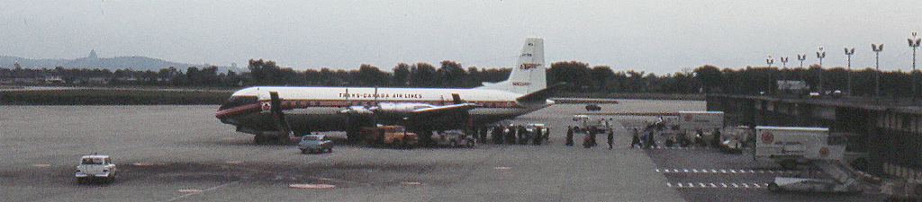Vanguard TransCanada Airlines (TCA) Sept 1965 Dorval Arprt