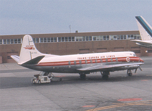 Viscount CF-TIG fin 642 TCA sept 1965
